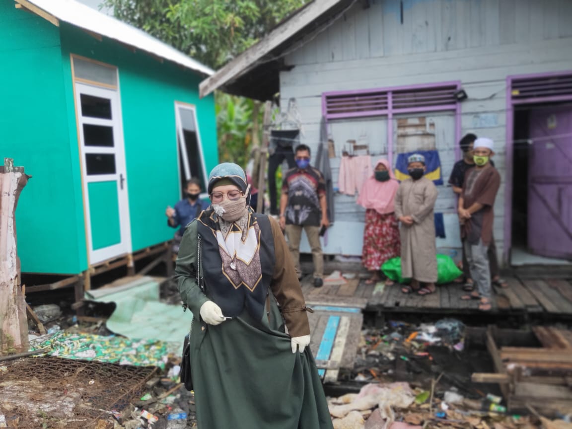 Lakukan Bedah Rumah, Hilyah Bikin Keluarga Sopian Tersenyum