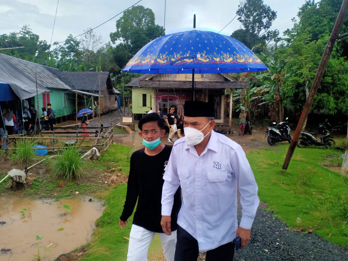 Meski Dihujani Fitnah, Warga Kusan Hulu Siap Menangkan ZR 90 Persen