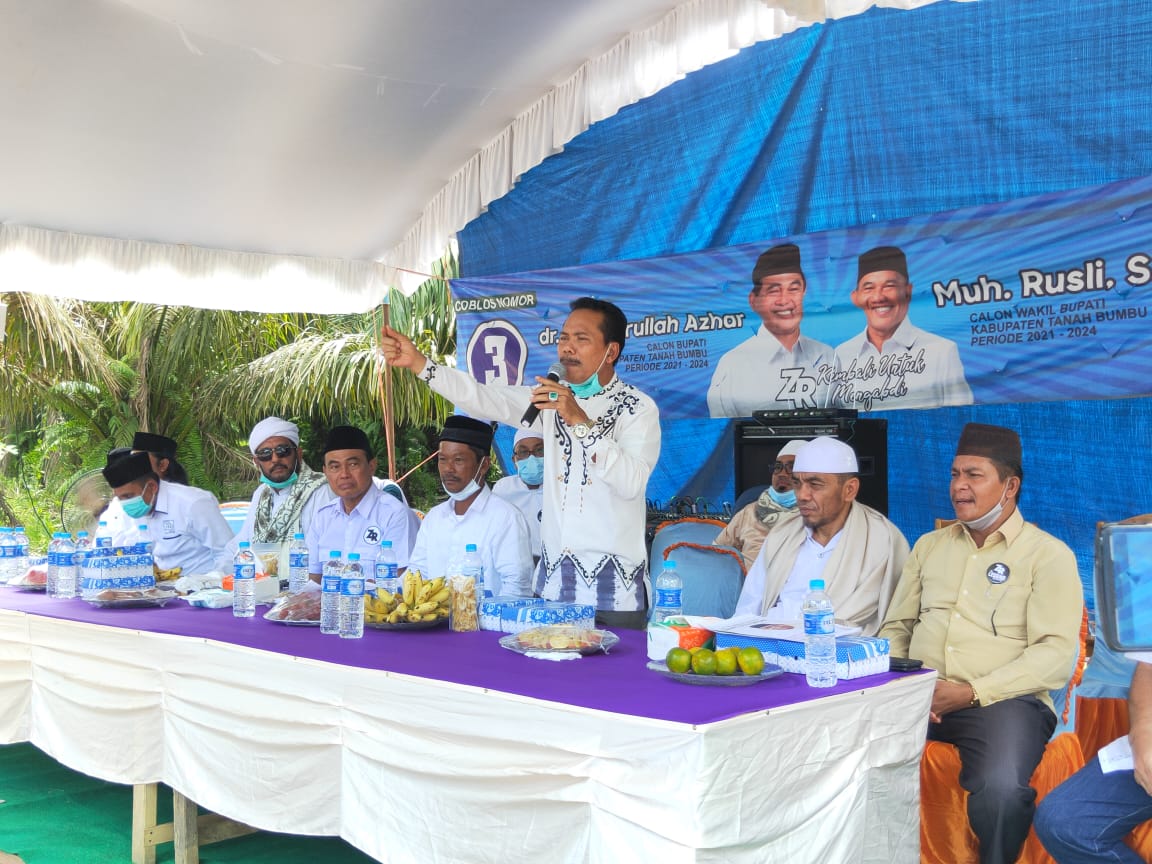 Dukung Zairullah, Masyarakat Desa Jombang Berterimakasih dengan H Isam