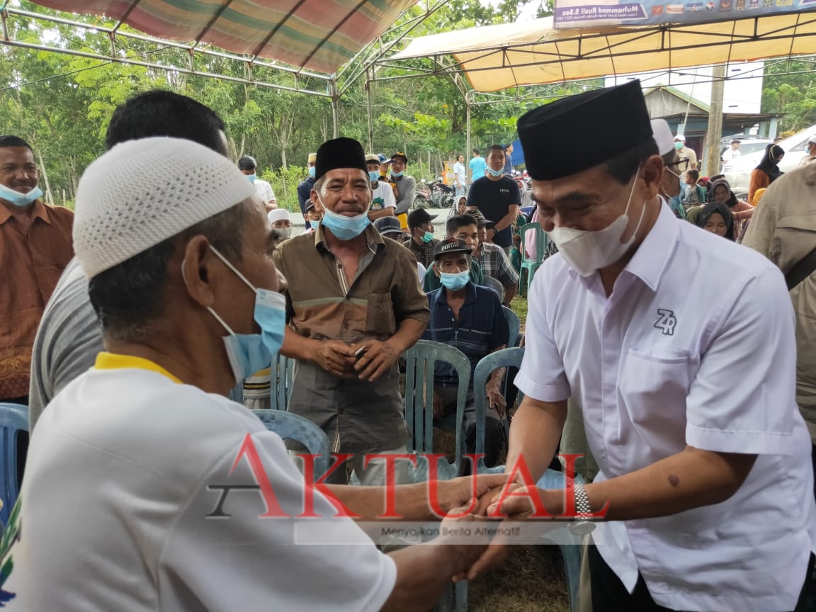 Warga Desa Sungai Dua Laut, Siap Menangkan Zairullah 95 Persen