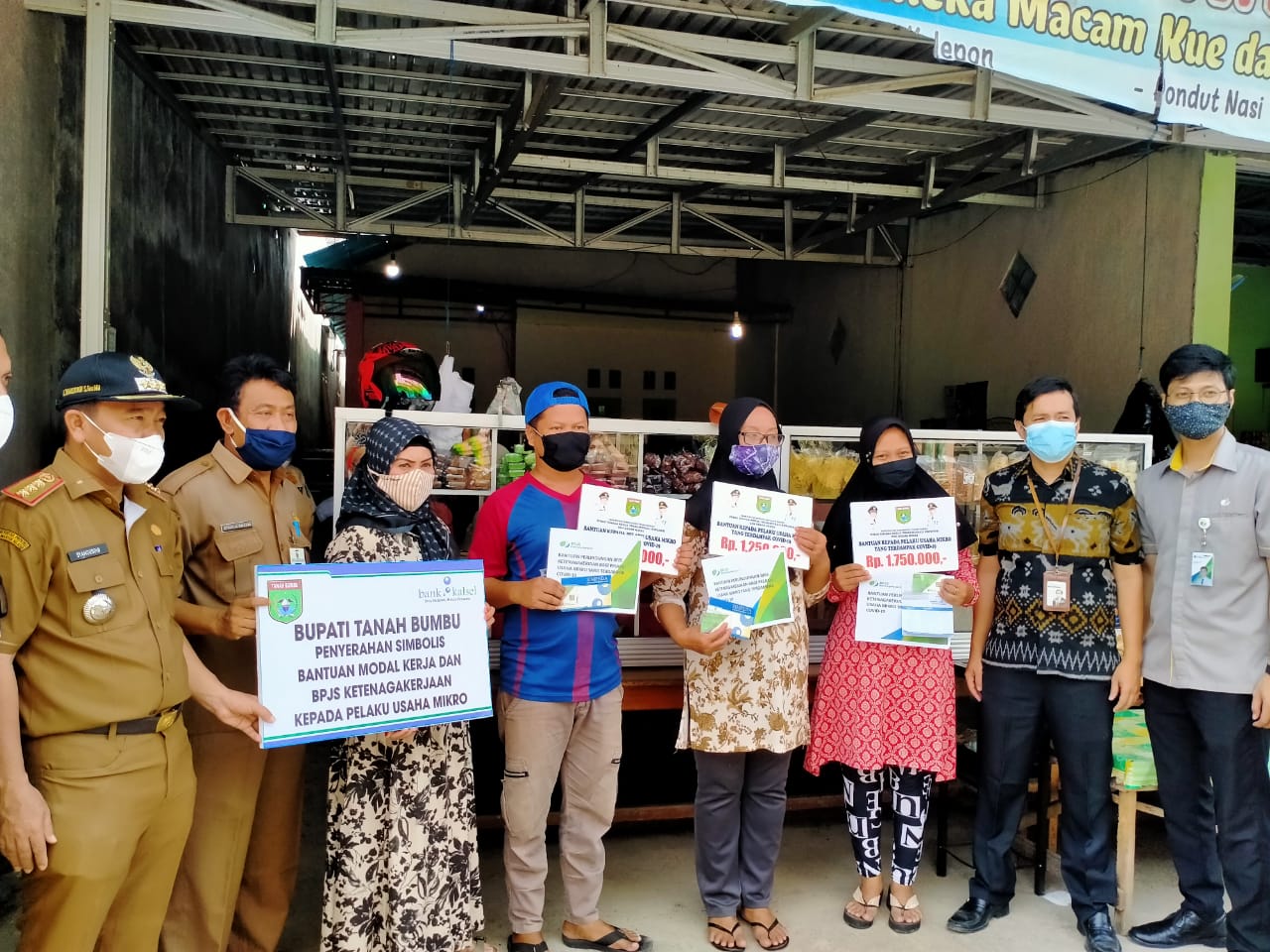 Acil Samma Senang, Bupati Sudian Bantu 1.775 UKM se Tanah Bumbu