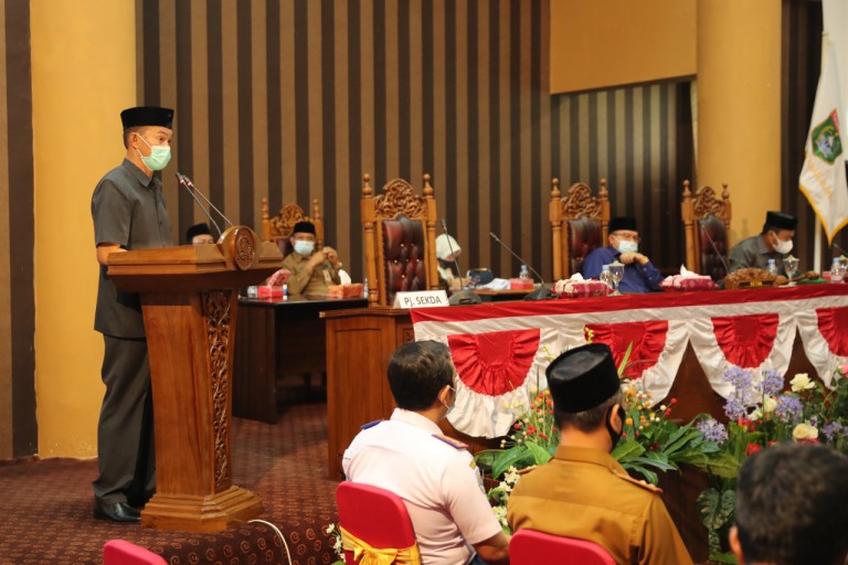 Pj Sekda Tanbu Sampaikan Propemda 2021