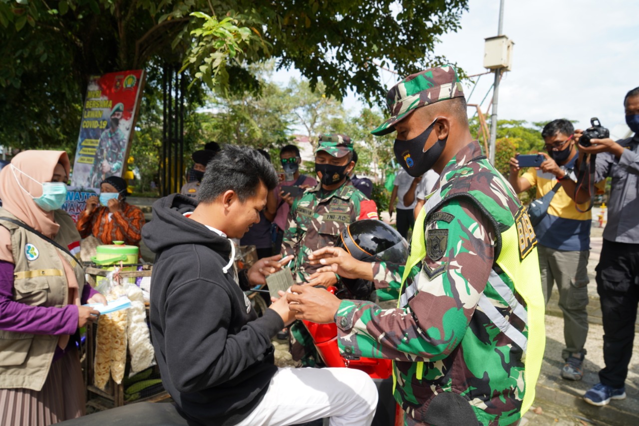 Operasi Yustisi Tim Gabungan Tiga Pilar, Jaring 300 Pelanggar Prokes