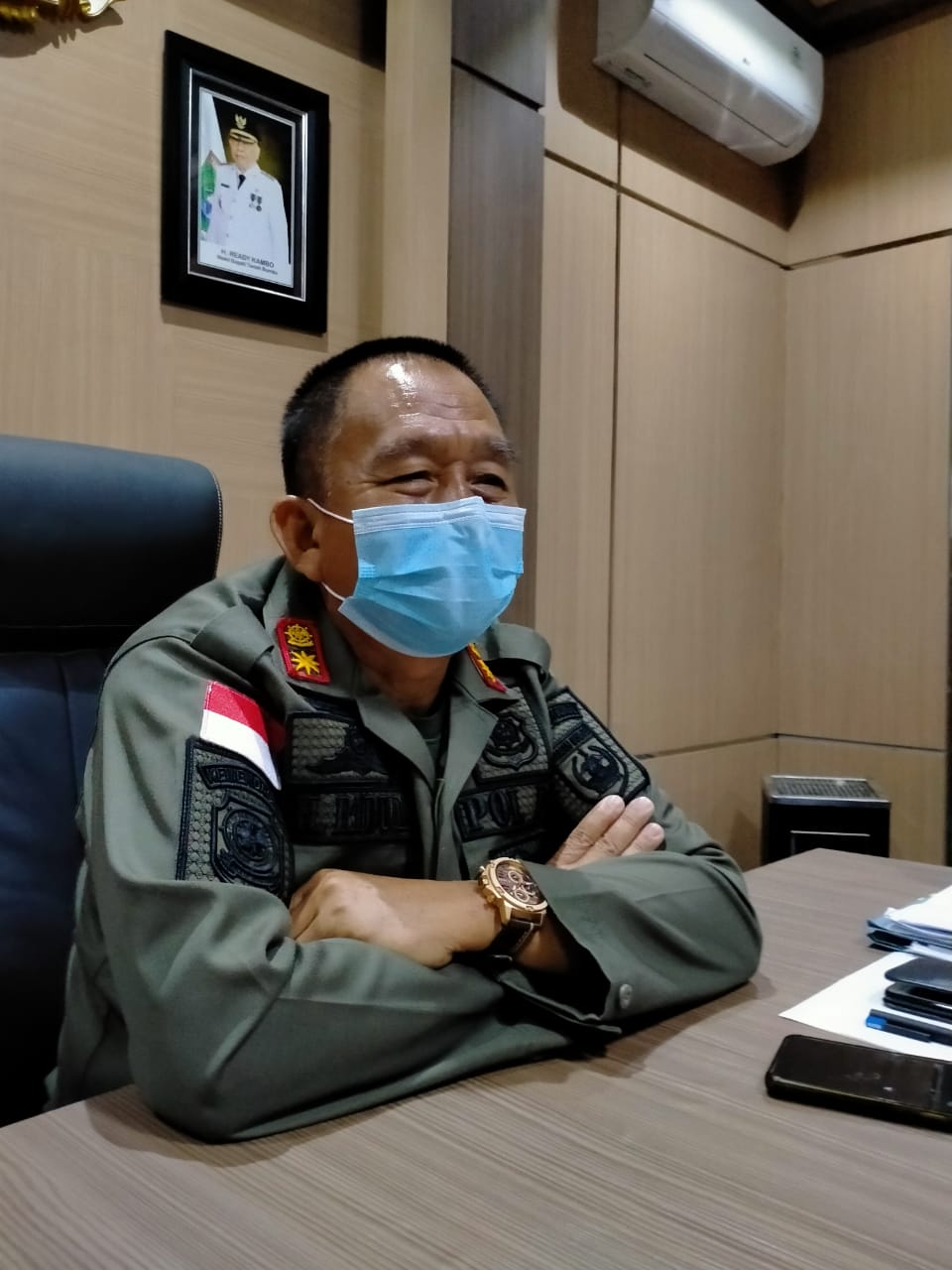 Disiplinkan Prokes, Dinas Satpol PP dan Damkar Sering Razia Masker
