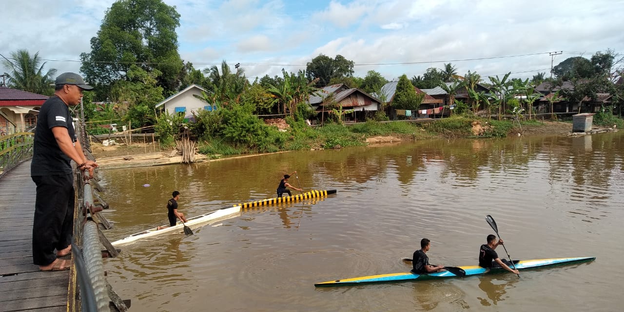 Atlet Dayung HSU Lakukan Latihan Intensif