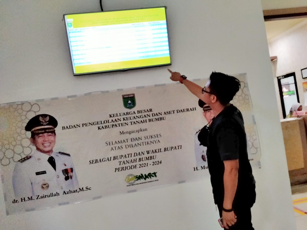 Ingin Tahu Berapa Penyerapan Anggaran Tahun 2021, Silakan Datang ke Kantor BPKAD Tanah Bumbu