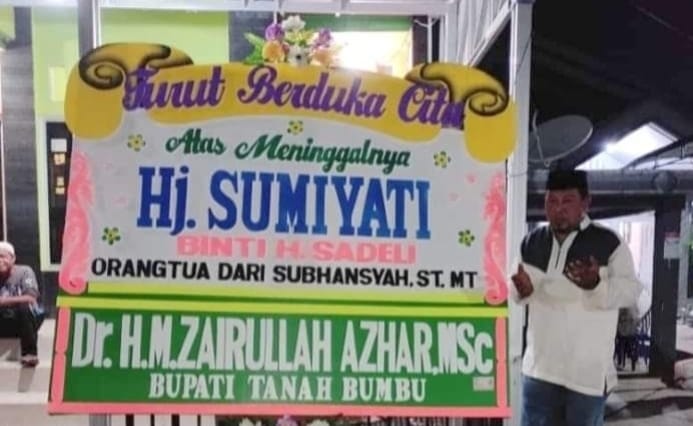 Zairullah dan Roy Kirim Karangan Bunga, Atas Meninggal Ibunda Subhansyah