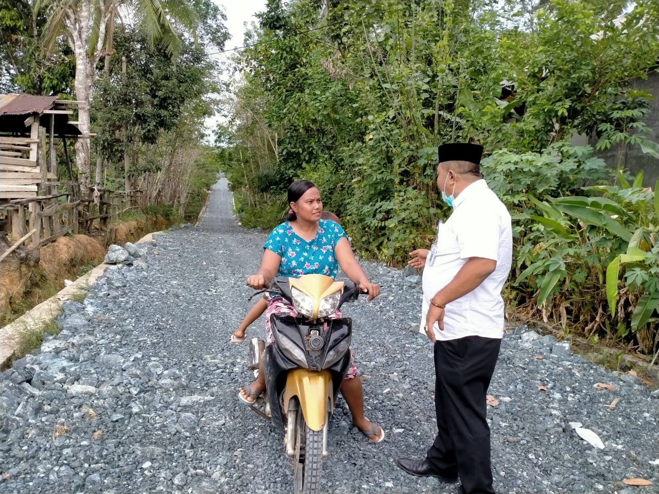 Zairullah Tepati Janji, Jalan Lingkungan Pematang Panjang Ditingkatkan Fisiknya