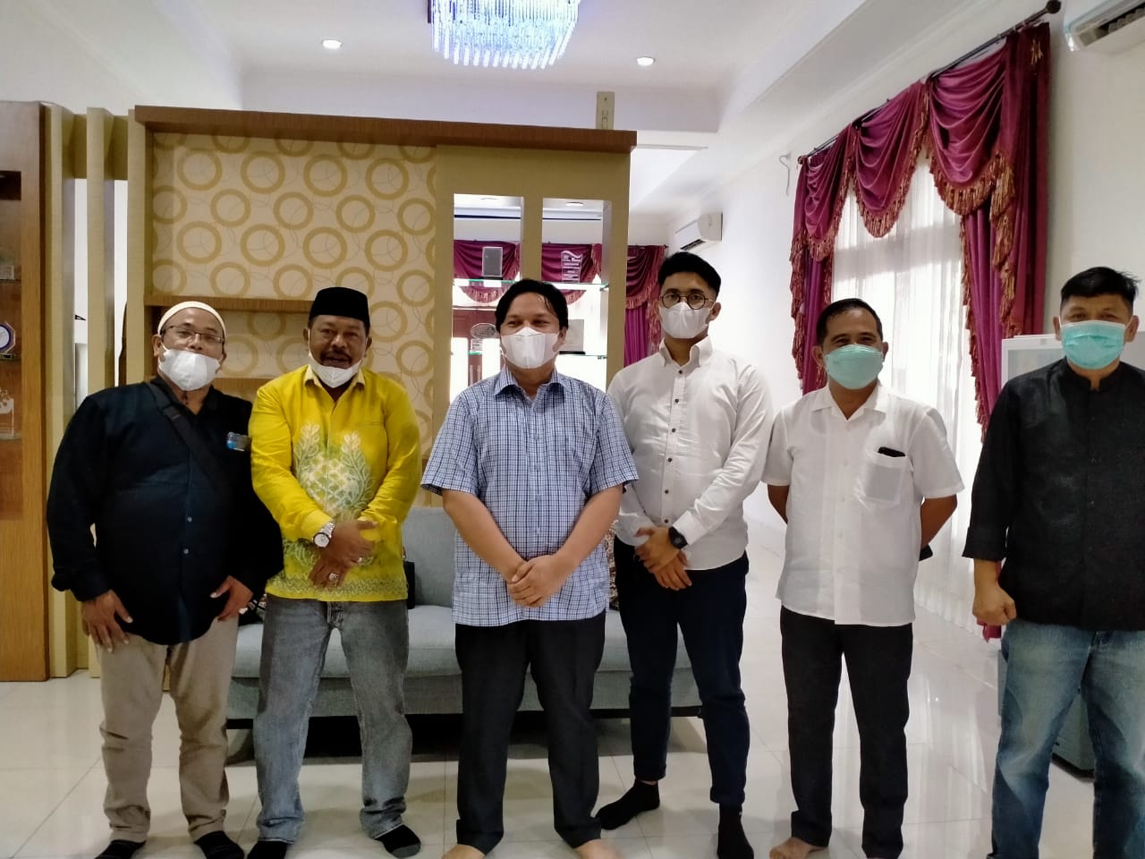 Plt Kadis PUPR Tanah Bumbu Silaturahmi dengan Sekdaprov Kalsel