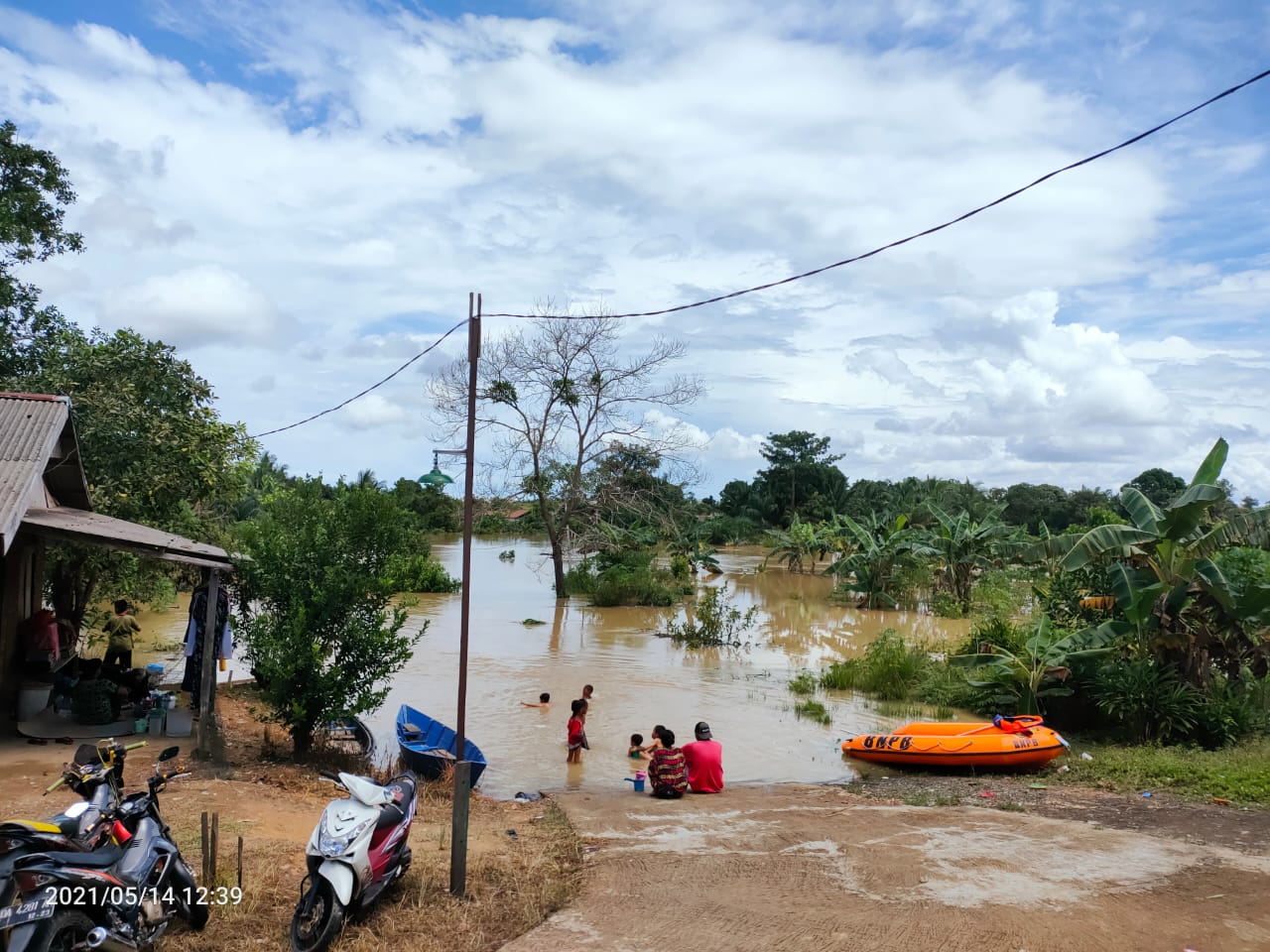 Korban Banjir Satui Sudah Saatnya Direlokasi