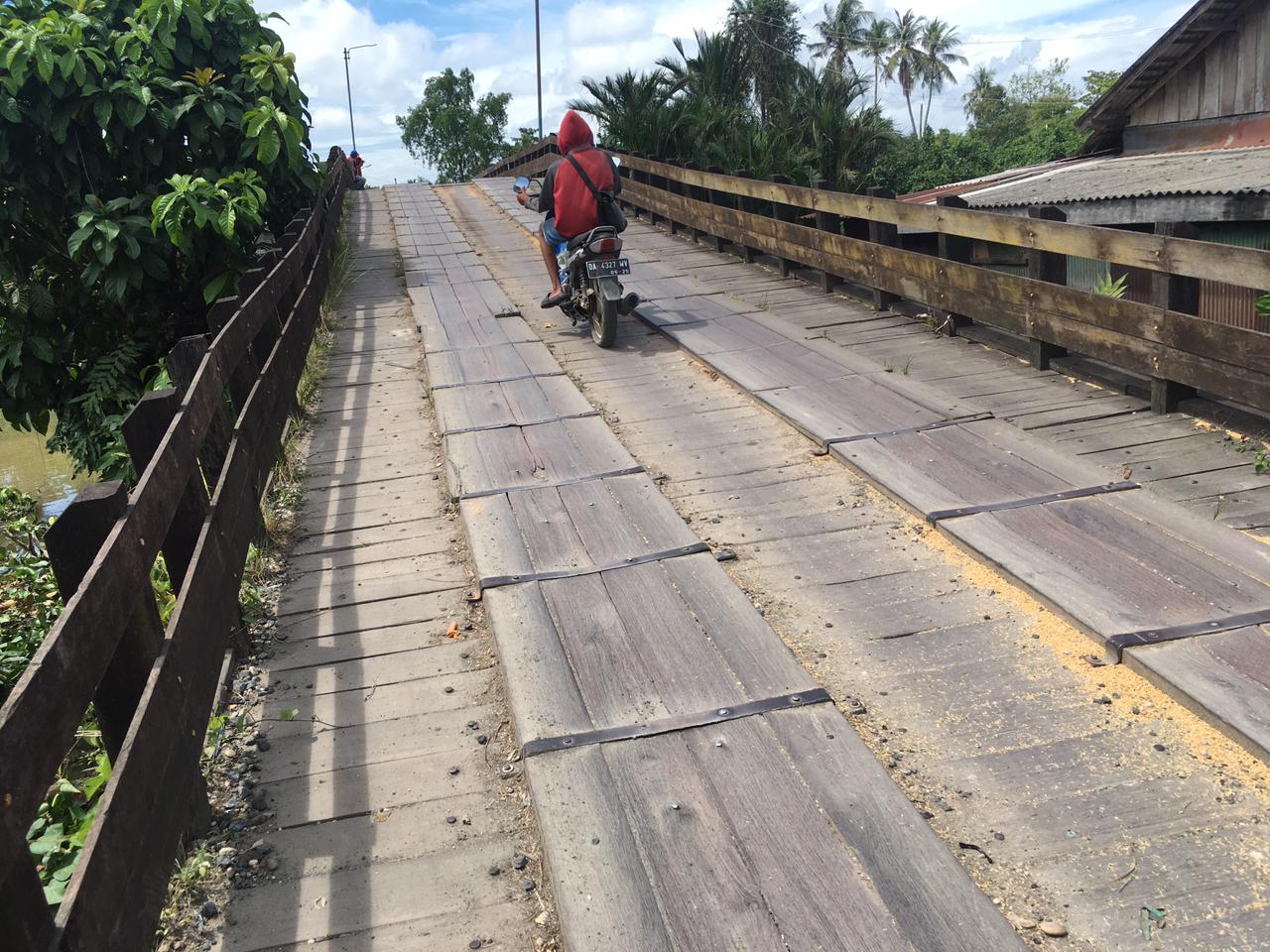 Ini yang Terjadi Bila Jembatan Sungai Gampa Dibangun Ulang