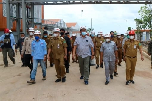 Bupati Tinjau Pabrik Biodisel Milik PT. Jhonlin Grup, Terbesar Setelah Kaltim, Kalteng, dan Sulawesi