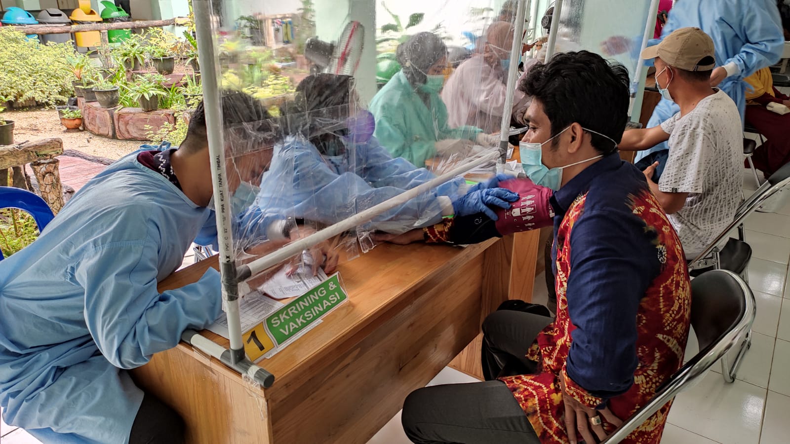 Dinas Kesehatan HSU Berikan Pelayanan Vaksinasi Gratis