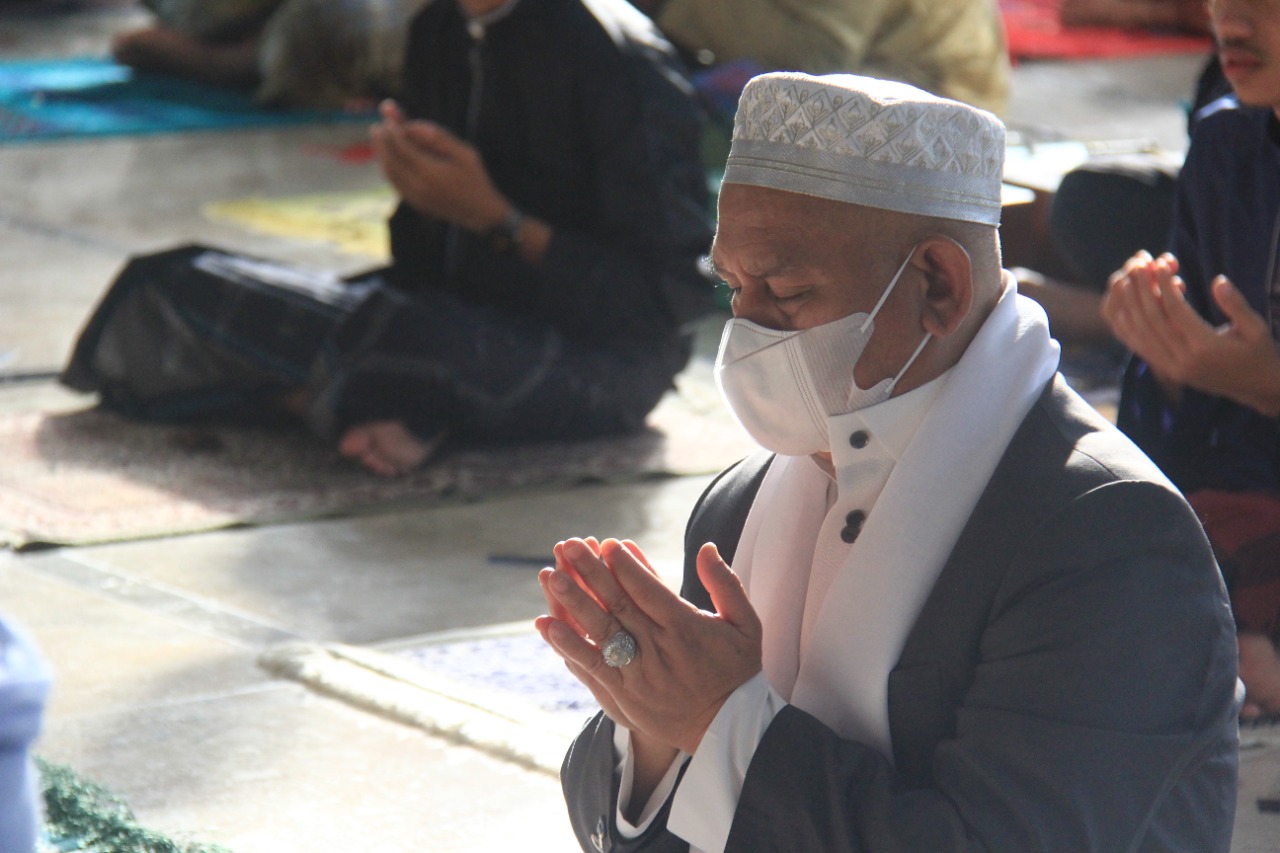 Masjid Raya At-taqwa Amuntai Gelar Idul Adha dengan Prokes