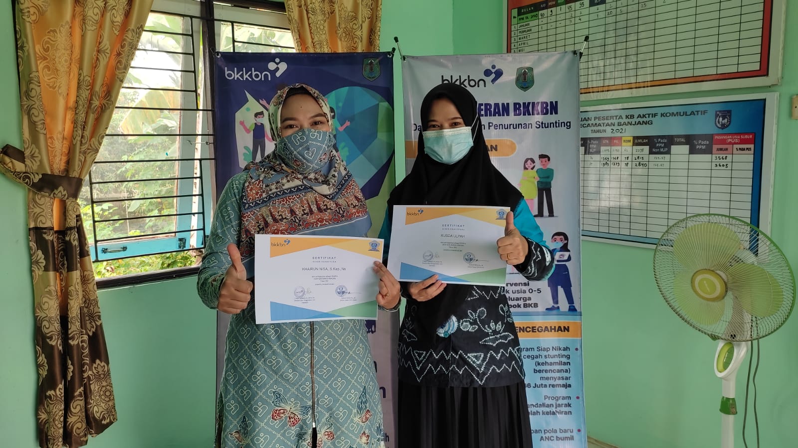 Diwakili Khairun Nisa dan Rusda Ulpah, pada Quiz Bangga, HSU Tempati Peringkat Pertama Nasional