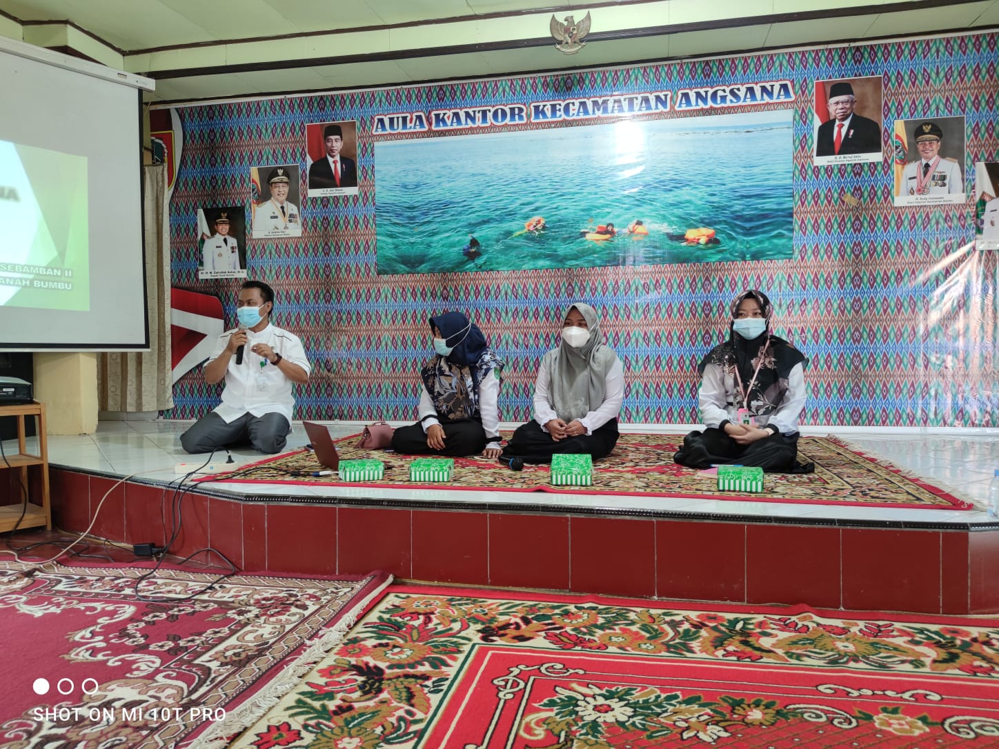 Di Kecamatan Angsana, 43 Petugas Karantina Tingkat Desa Ikuti Pelatihan