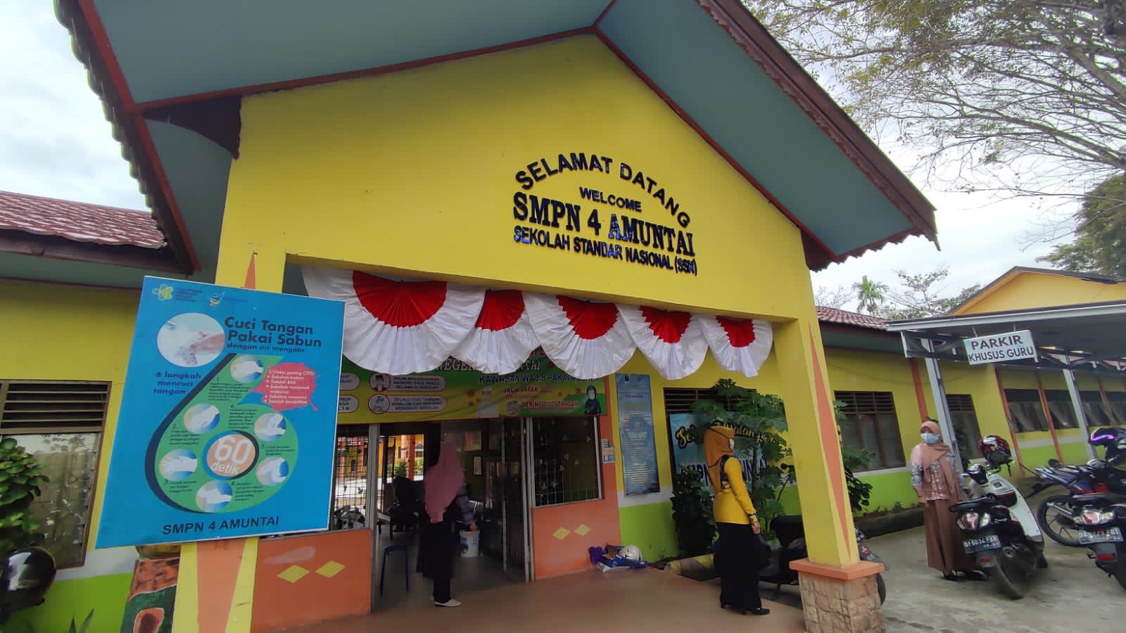 Tren Covid-19 Meningkat, Disdikbud HSU Hentikan Sementara PTMT