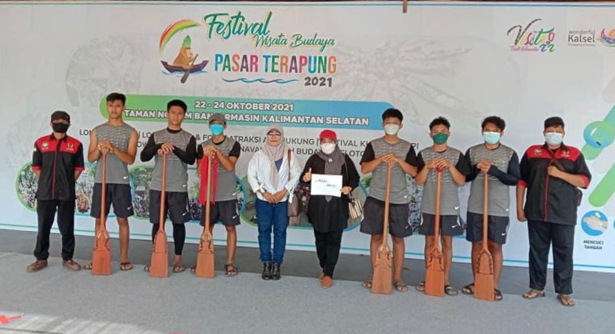 Wouw, Pengunjung Bersyarat Surat Vaksin Bila Menonton Sejumlah Event Festival Wisata Budaya Banjar Ini