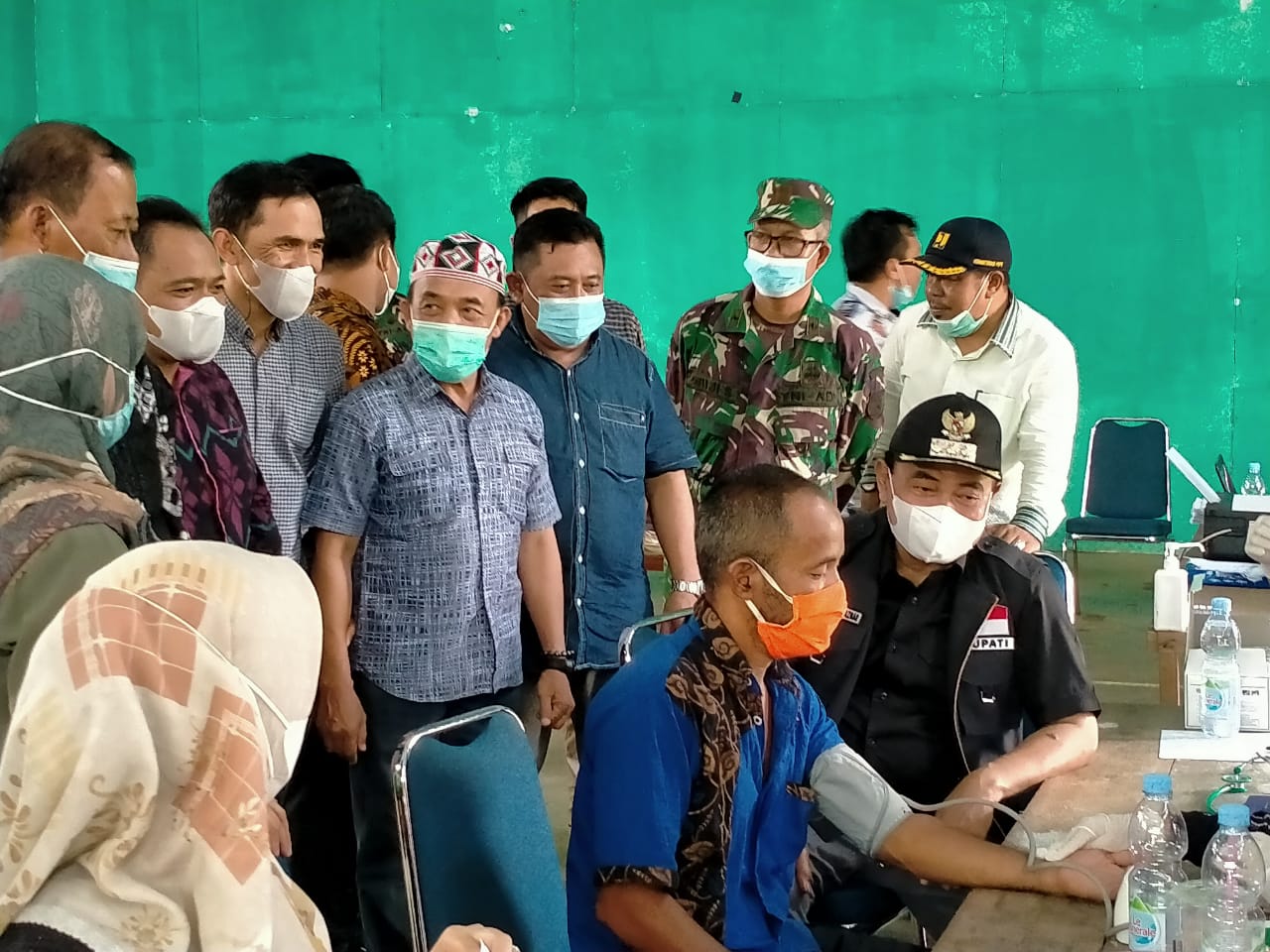 Zairullah Tinjau Pelaksanaan Vaksin di Tiga Kecamatan