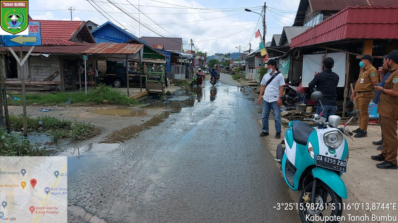 Dinas PUPR Tanah Bumbu Survei Kondisi Jalan di Dua Desa