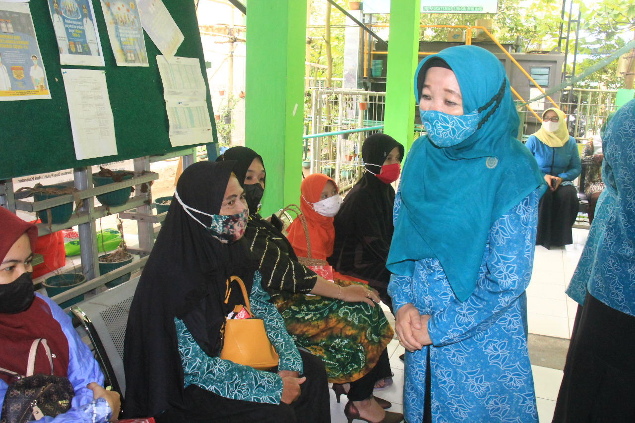 TP PKK HSU Gelar Iva Test & Sadanis Serta Pelayanan KB gratis
