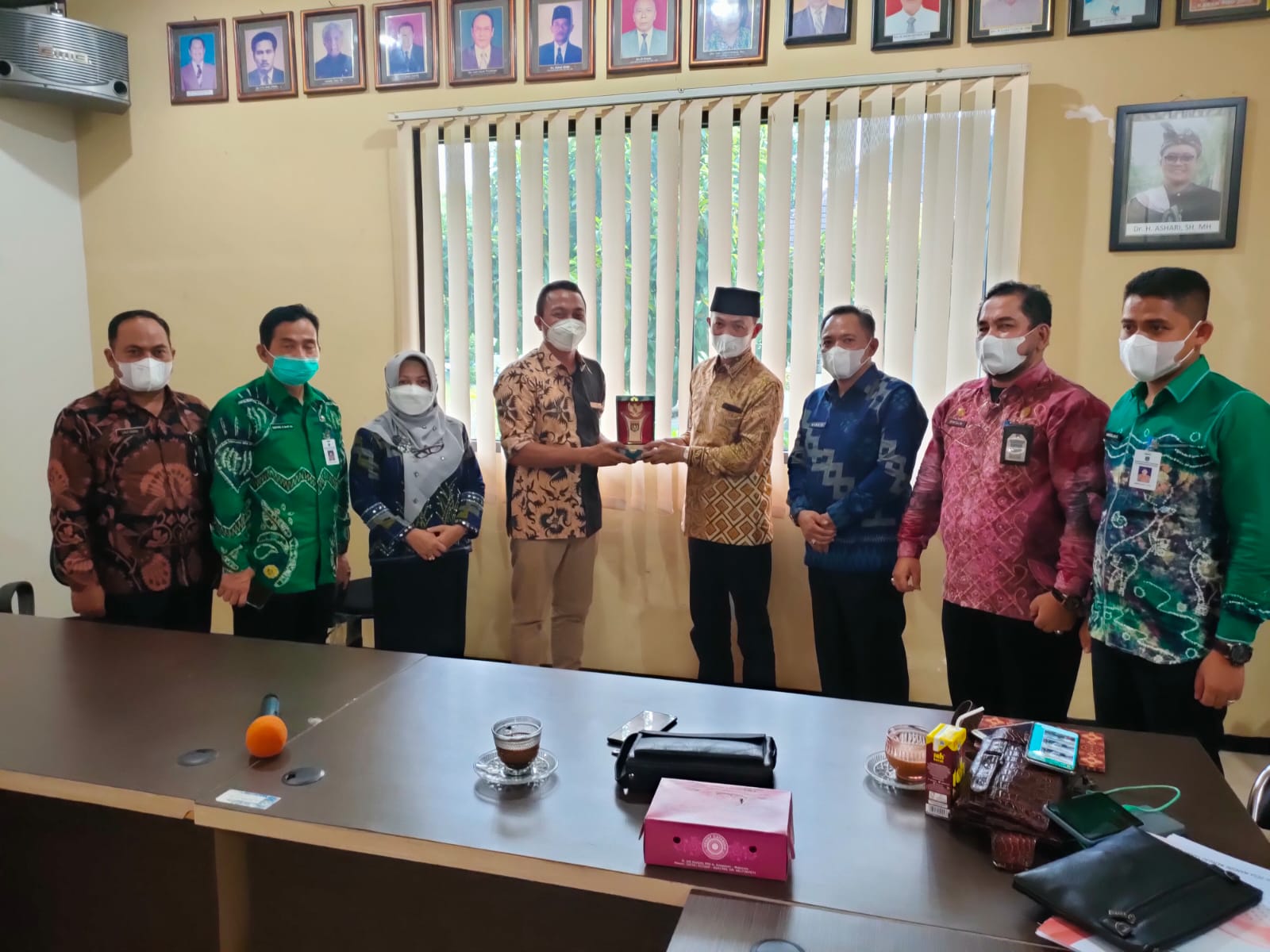 Sekda Ambo Sakka dan Rombongan Studi Komparasi Pemekaran Desa di NTB