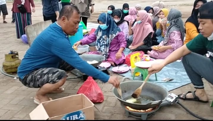 Kali Ini, Suasana Pantai Pagatan Beda Dari Biasanya