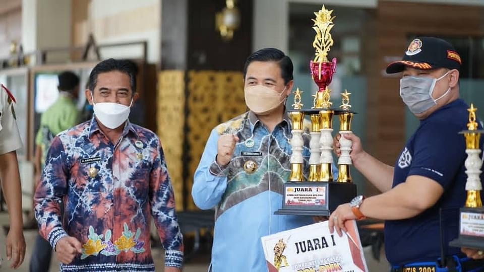 Damkar Perintis Juara 1, Walikota Banjarmasin: Safety di Jalan dan TKP Lebih Penting