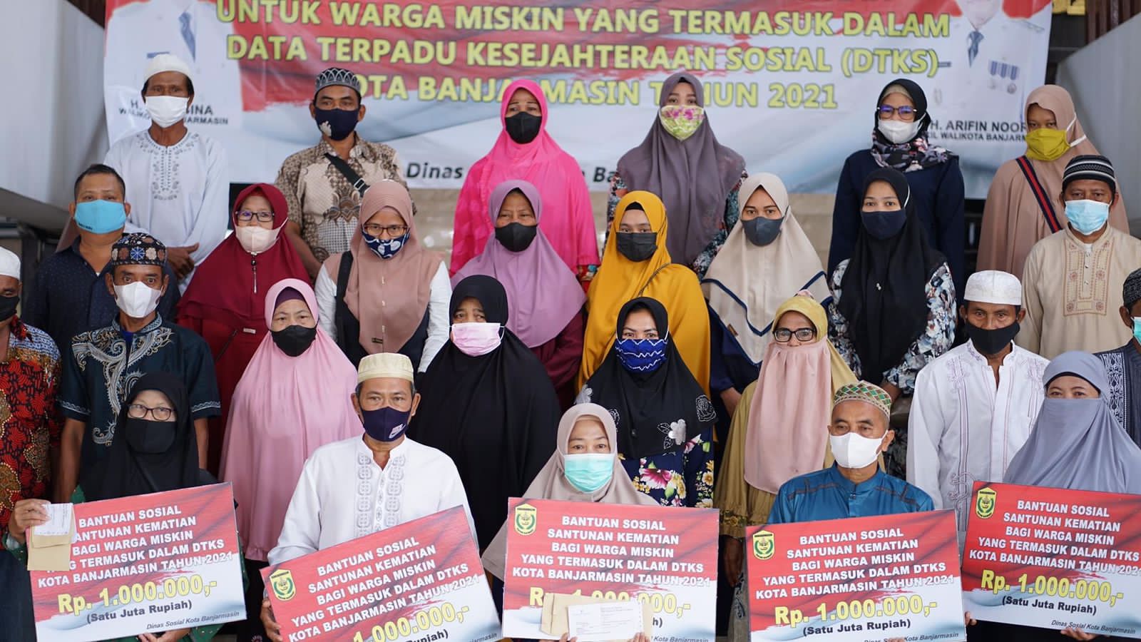 Ahli Waris 338 Orang Meninggal 2021 dapat Santunan dari Pemko Banjarmasin