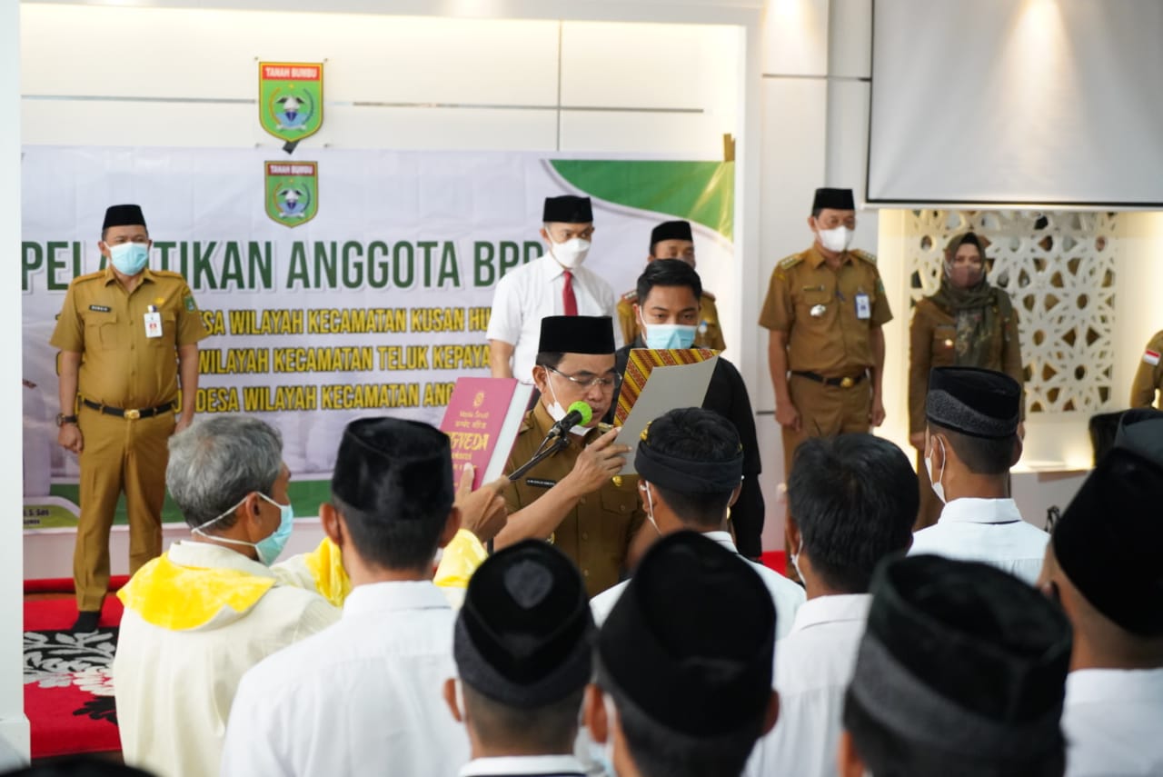 18 Anggota BPD Dilantik Bupati Zairullah