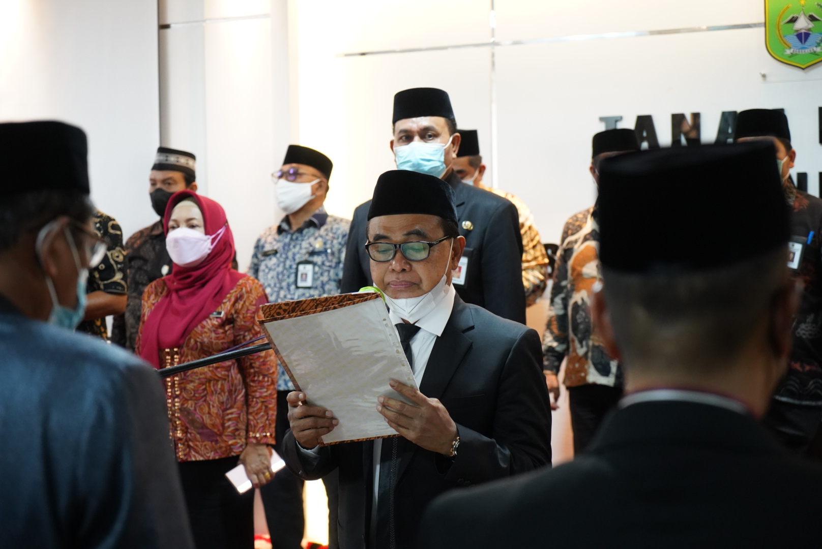 Zairullah Lantik Pejabat, Wisnu, Zulhadi Dimutasi ke Staf Ahli