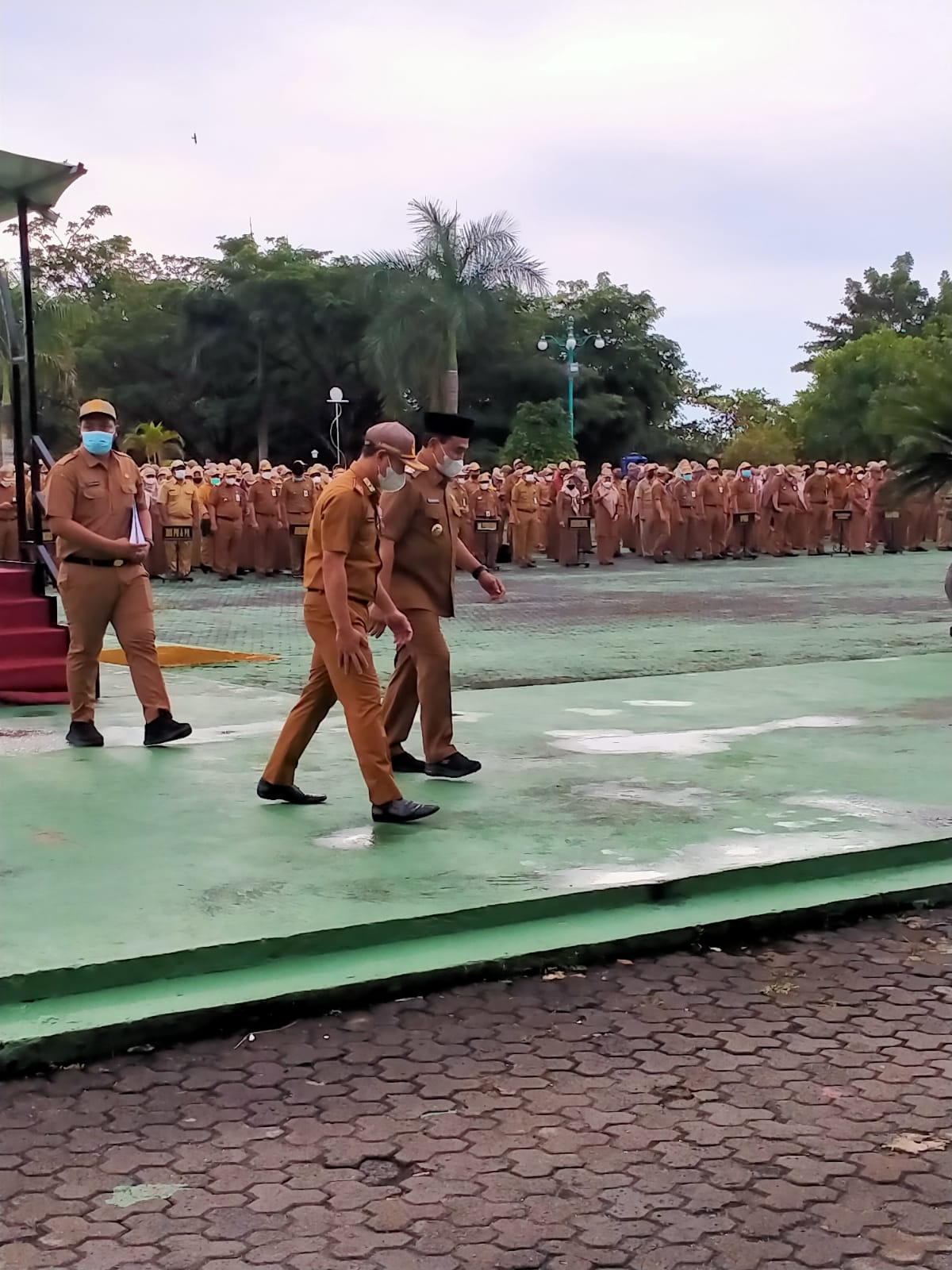 Zairullah Ajak Peserta Apel Baca Sholawat Jibril