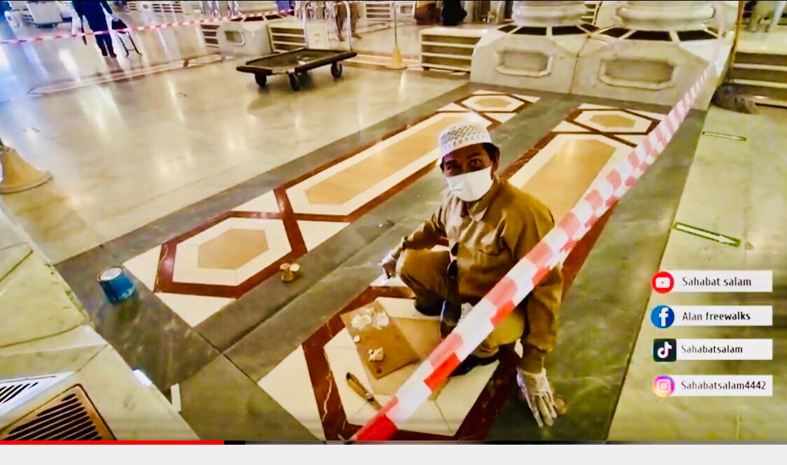 Tujuh Tahun Rawat Marmer di Masjid Nabawi, Gaji TKI Ini Bikin Kaget