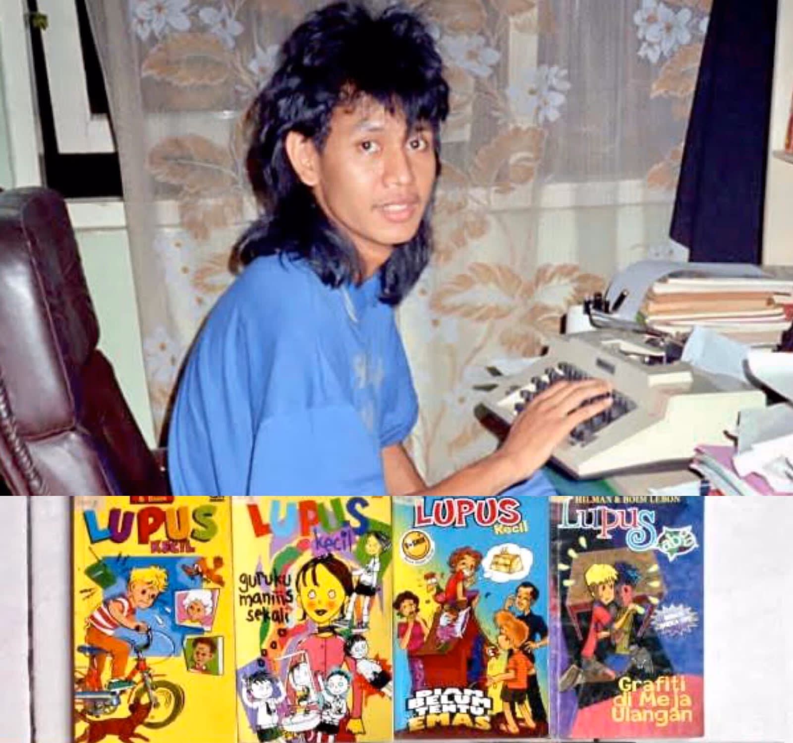 Hilman Lupus Meninggal Dunia, Penggemar: Karyamu Teman Setia Remaja 80 an