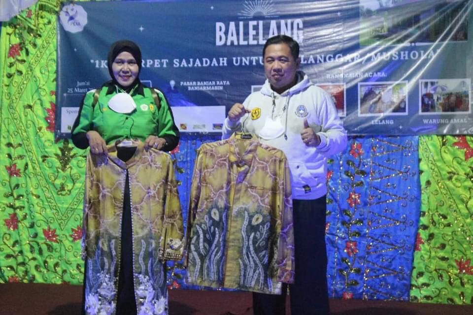 Saprah Amal Donasi Satu Kilometer Karpet untuk Masjid dan Langgar Banjarmasin