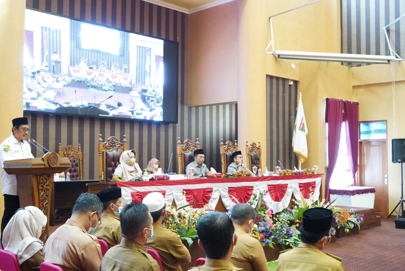 Jawaban Bupati Atas Dua Raperda pada Rapat Paripurna DPRD Tanah Bumbu