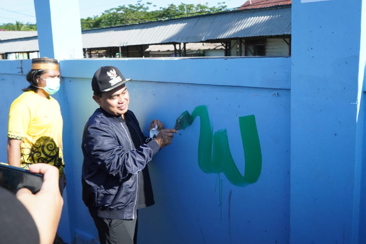 Zairullah Buka Lomba Mural, Diikuti Perserta Dari Surabaya dan Balikpapan
