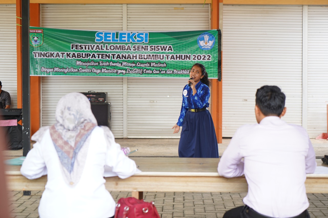 Festival Seni Siswa Meriahkan HUT ke-19 Kabupaten Tanah Bumbu