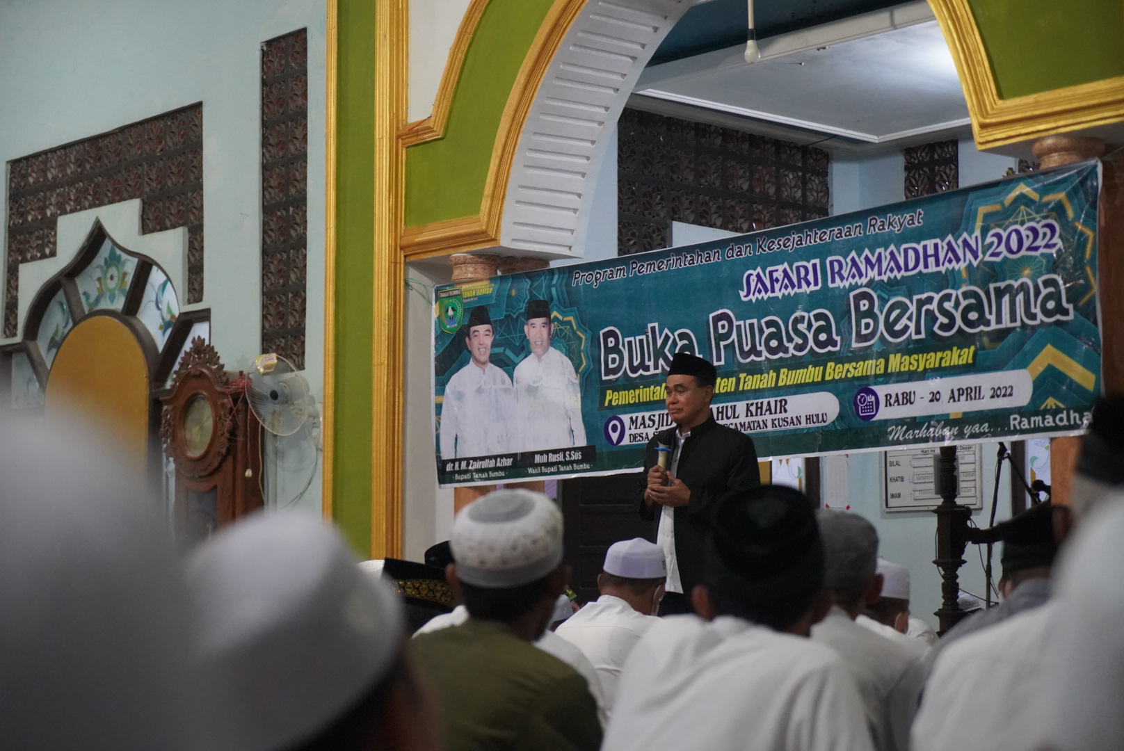Silaturahmi Ramadhan, Dua Desa di Kusan Hulu Dikunjungi Zairullah