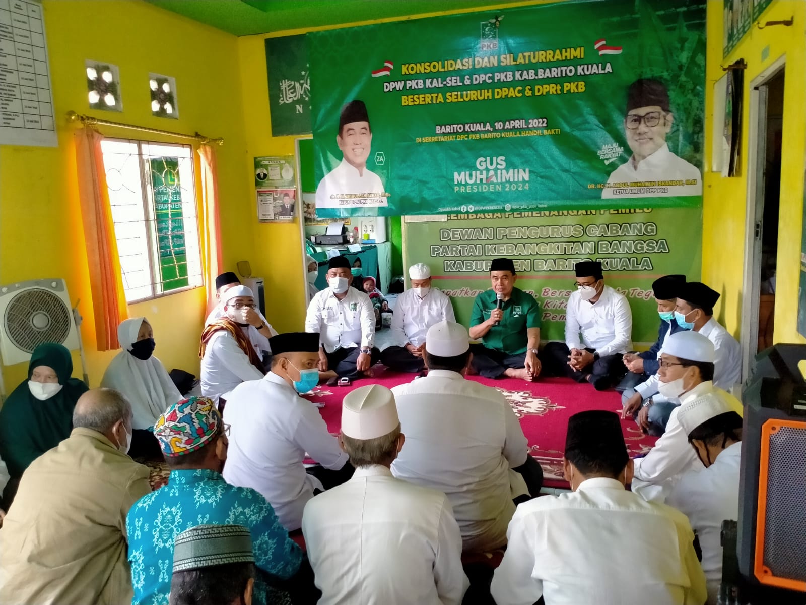 Zairullah Kunjungi DPC PKB Batola