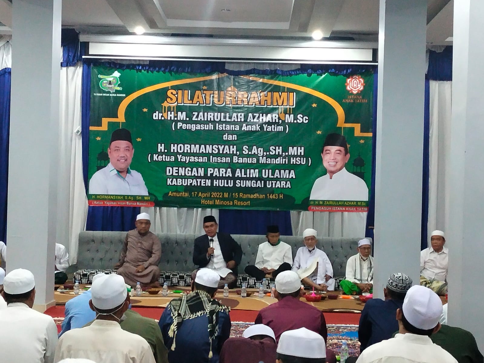 Zairullah Minta Ulama HSU Dukung Hormansyah Jadi Bupati