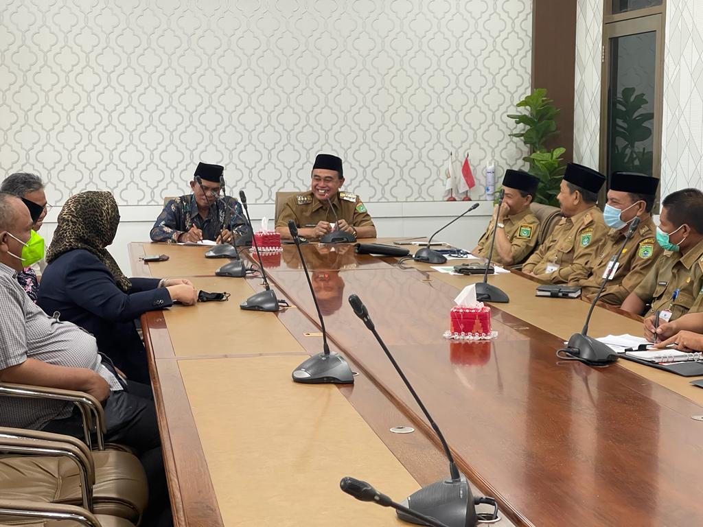 Zairullah Terima Kunjungan DPRD Kukar