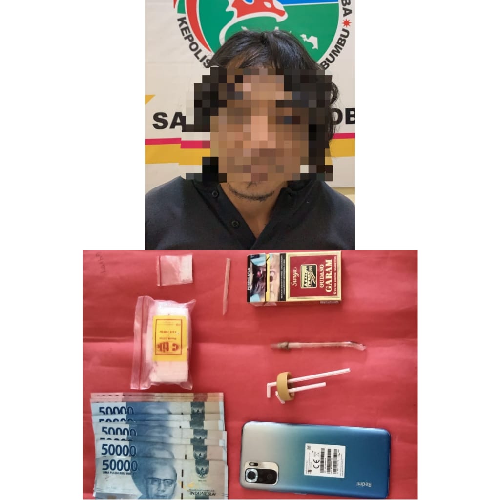 Polres Tanah Bumbu Kembali Amankan Diduga Penjual Sabu
