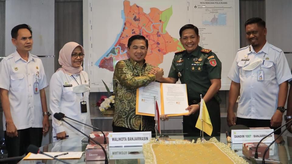 Infrastruktur Kampung Sungai Gampa Dikerjakan TNI Manunggal Membangun Desa