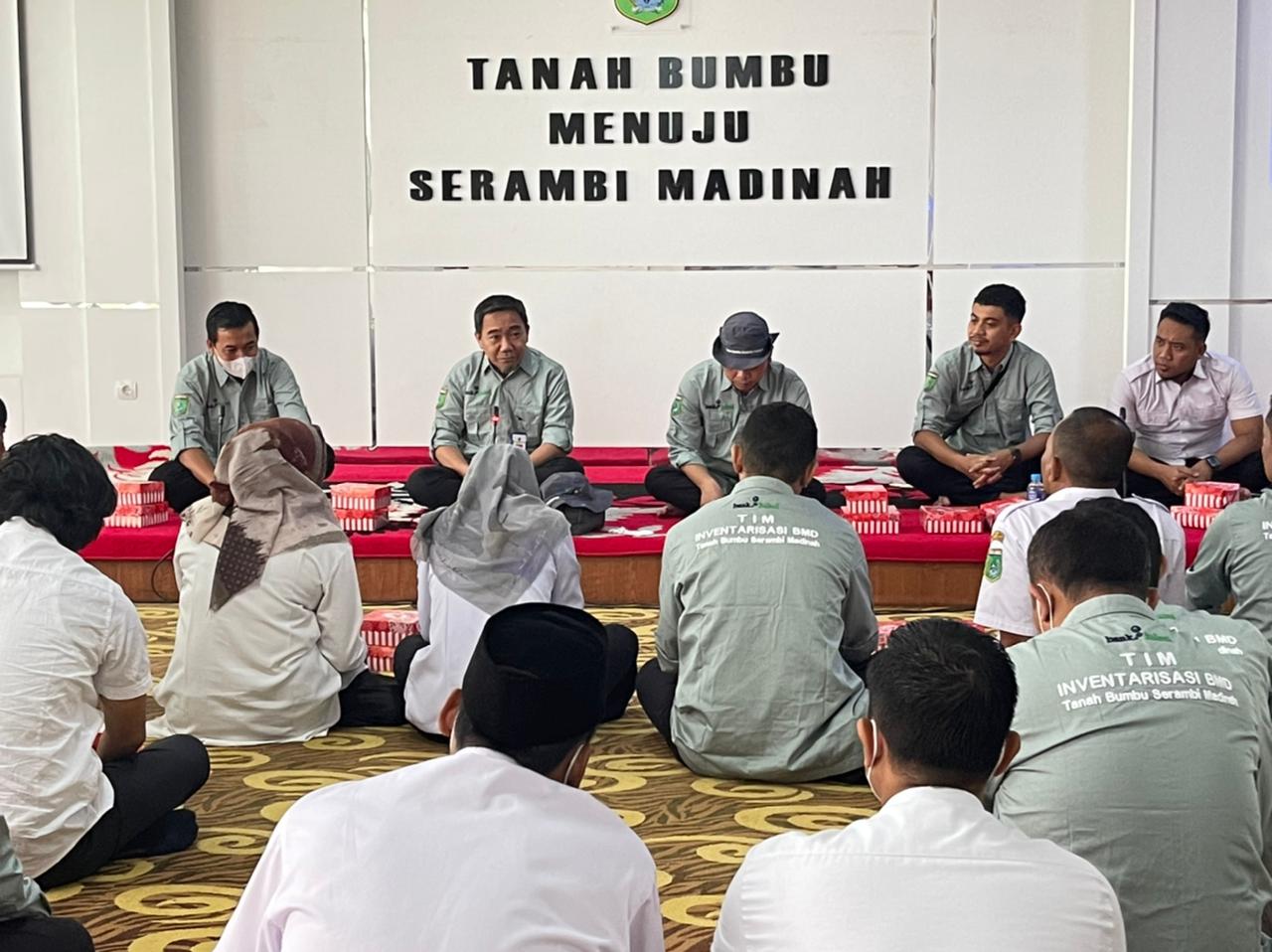 BPKAD Tanah Bumbu Sosialisasikan dan Launching Integrasi Sistem Informasi Pengelolaan Barang Milik Daerah