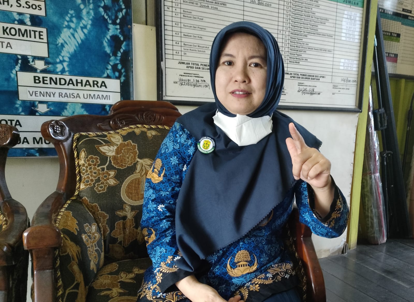 SDN Kuin Utara 5, Bangun Perpustakaan