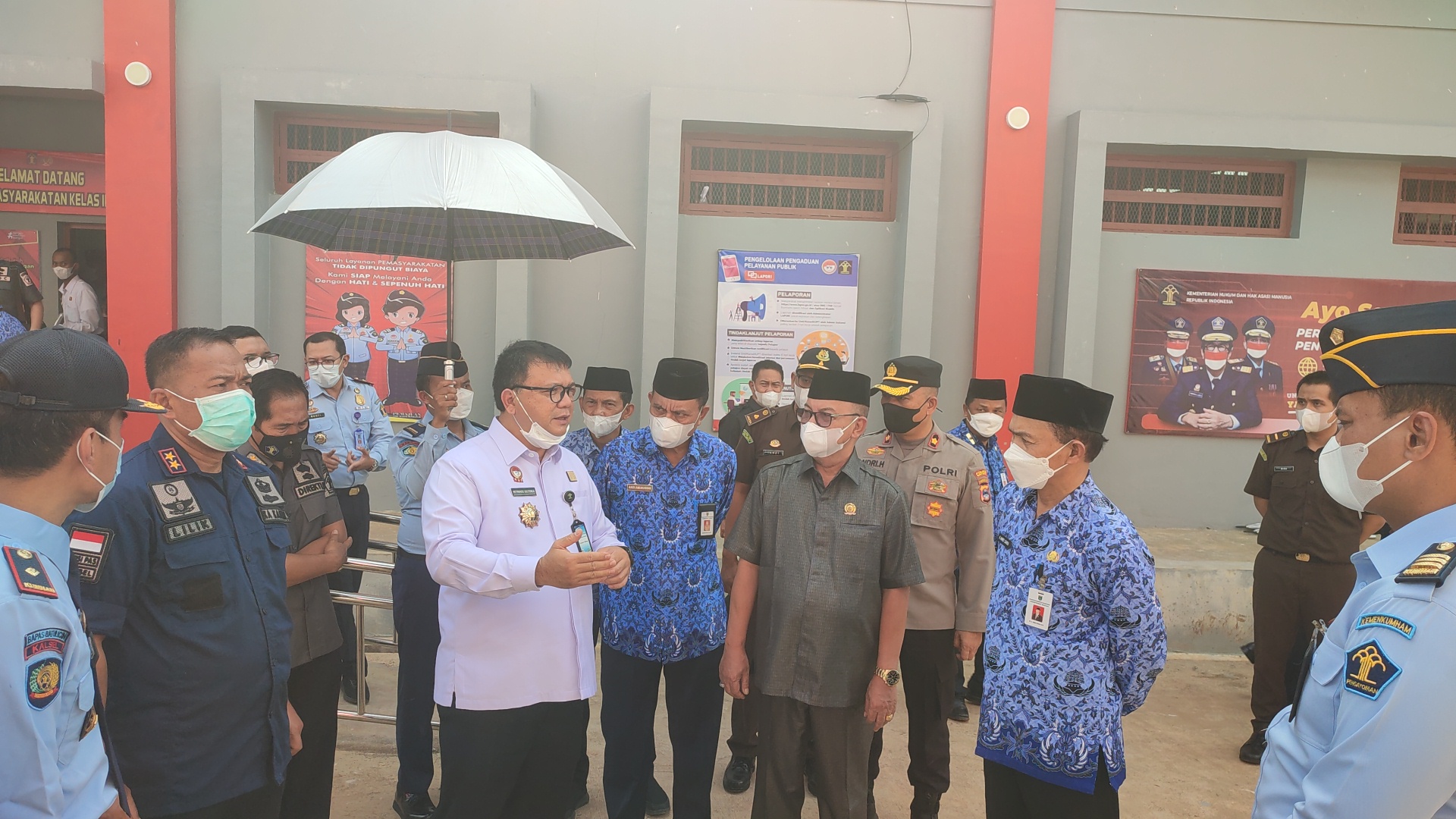 Dirjen PAS Kemenkumham Tinjau Langsung Lapas Batulicin