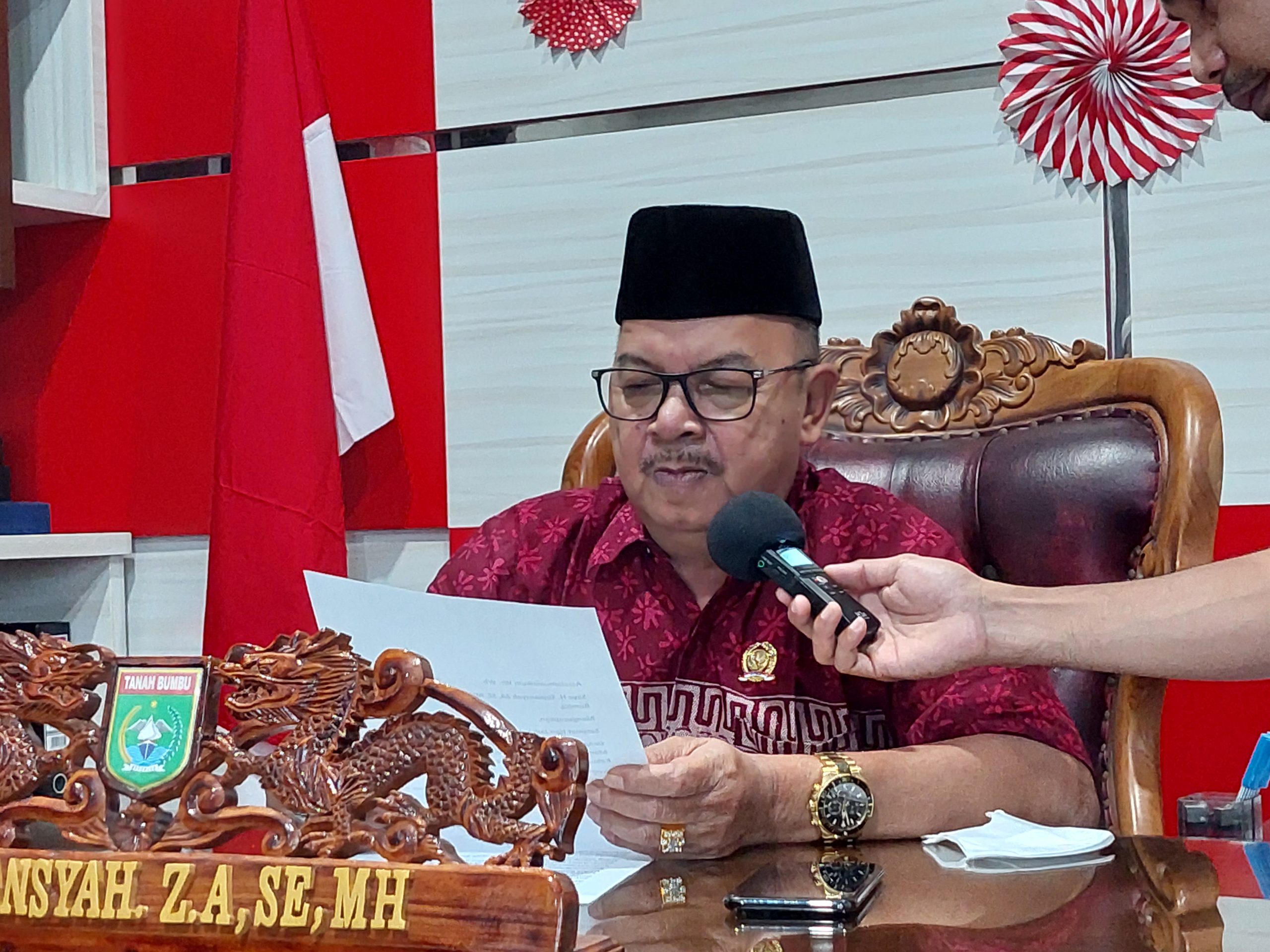DPRD Tanah Bumbu Dukung Peningkatan SDM RSB, H. Ufi : Saya Ingin Sidang Paripurna Disiarkan Langsung