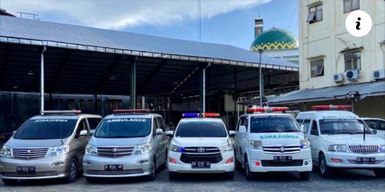 Wouw, Merek Alphard Mobil Jenazah Al Jihad Banjarmasin ini