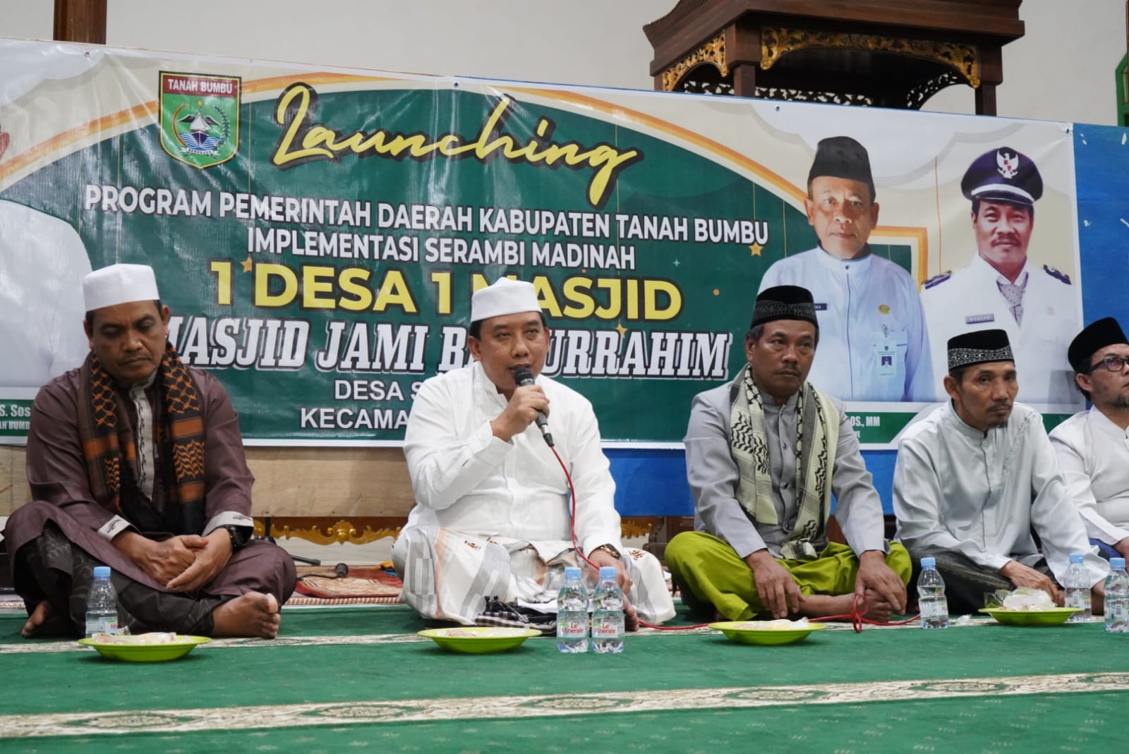 Kadis Kominfo SP Launching Program Satu Desa Satu Masjid di Desa Suka Damai Kecamatan Mantewe